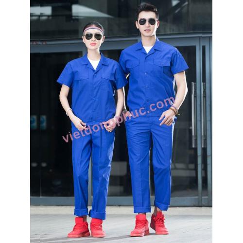 Bảo hộ lao động ngắn tay 04